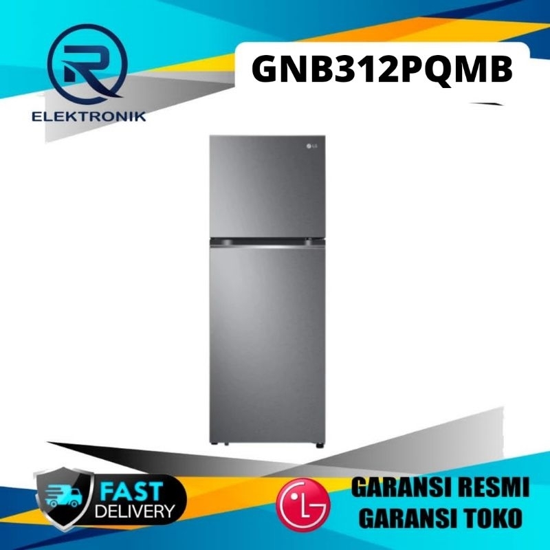 LG GNB312PQMB Kulkas 2 Pintu 315 L Inverter GNB312PQMB