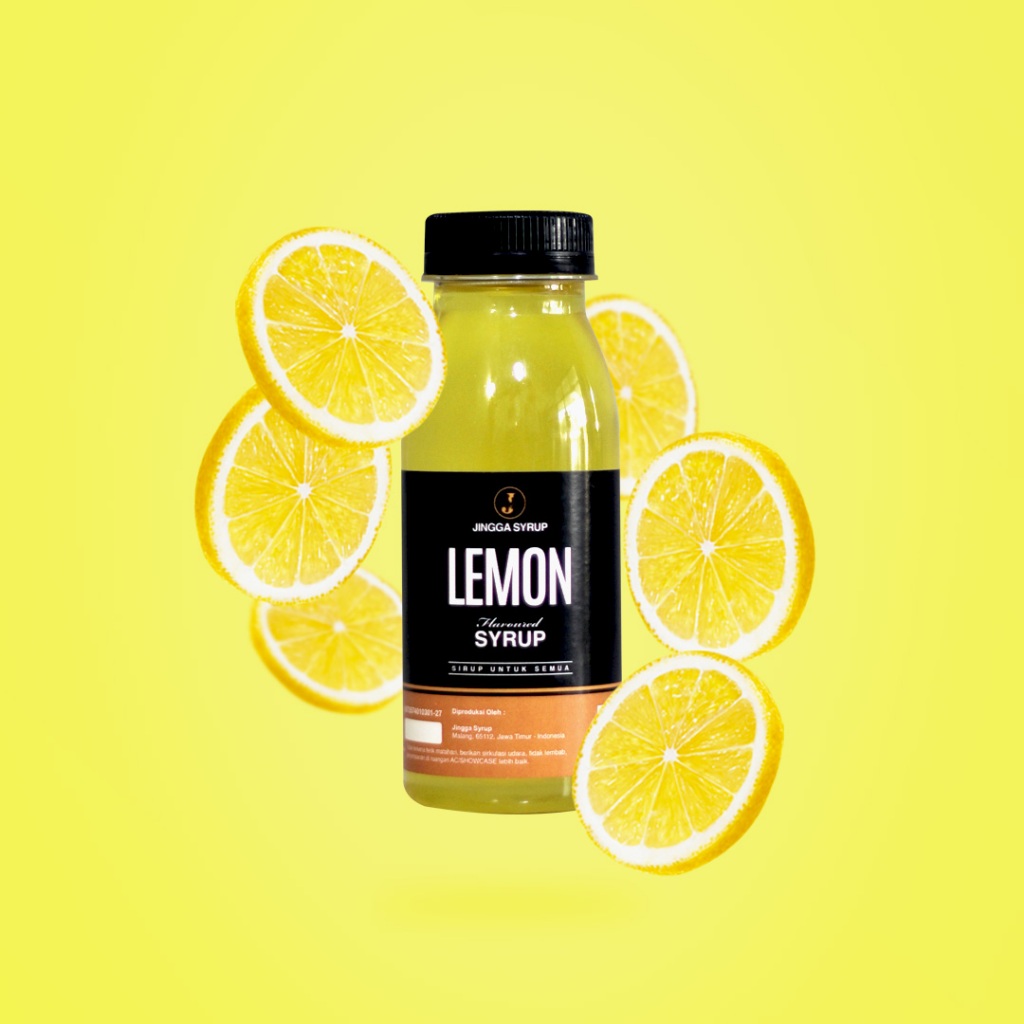 

JINGGA Lemon Syrup 100ml - Sirup Lemon Untuk Mocktail Coffee Cocktail