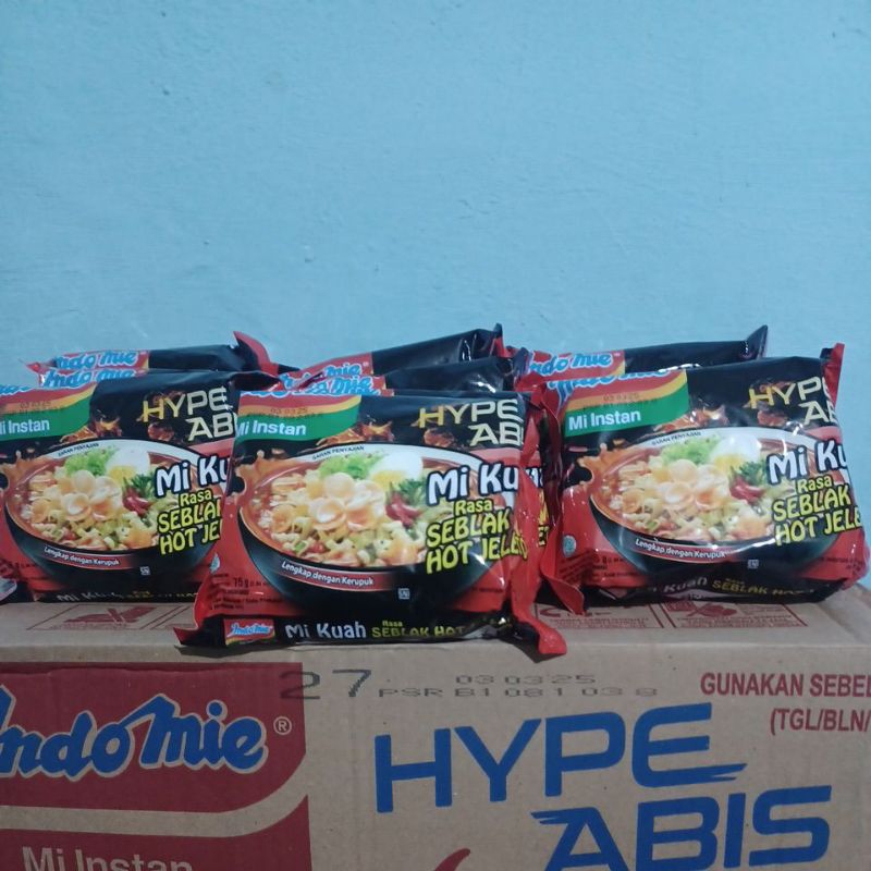 

Indomie rasa seblak hot jeletot paket 10 pcs termurah