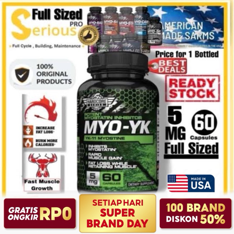 [ Best SARMs Lean Bulking Mass Gain ] MYO YK11 Myostatin Inhibitor - USA Sarms Savageline Labs