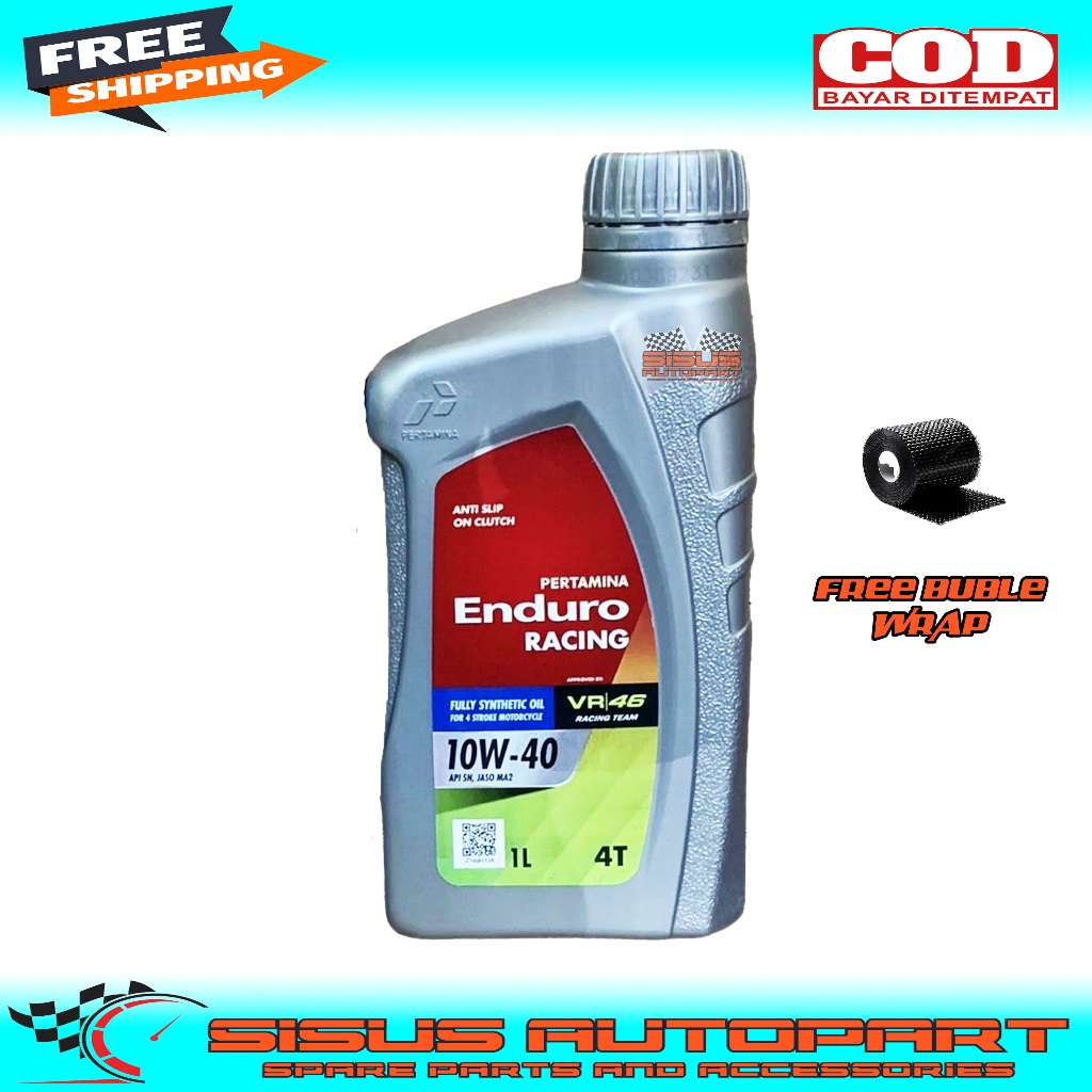 OLI ENDURO RACING 1L / PERTAMINA ENDURO 4T RACING 10W/40 / OLI PERTAMINA ENDURO RACING 1L