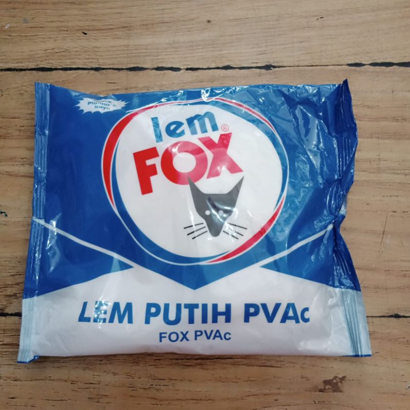 

Lem kayu/ plamur FOX PVAc Putih