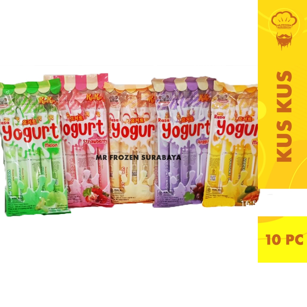 

Yogurt Jelly Kus Kus Isi 10 pc Aneka Rasa Buah