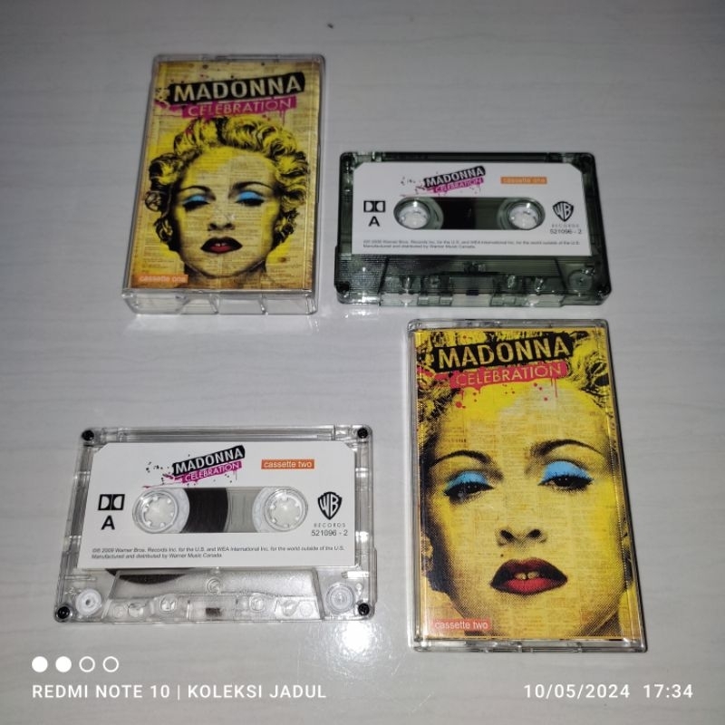 Kaset Madonna Celebration