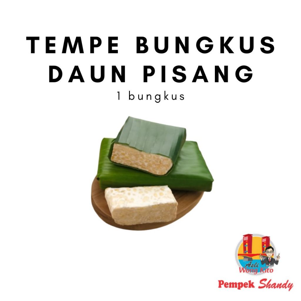 

Tempe Bungkus Daun Pisang