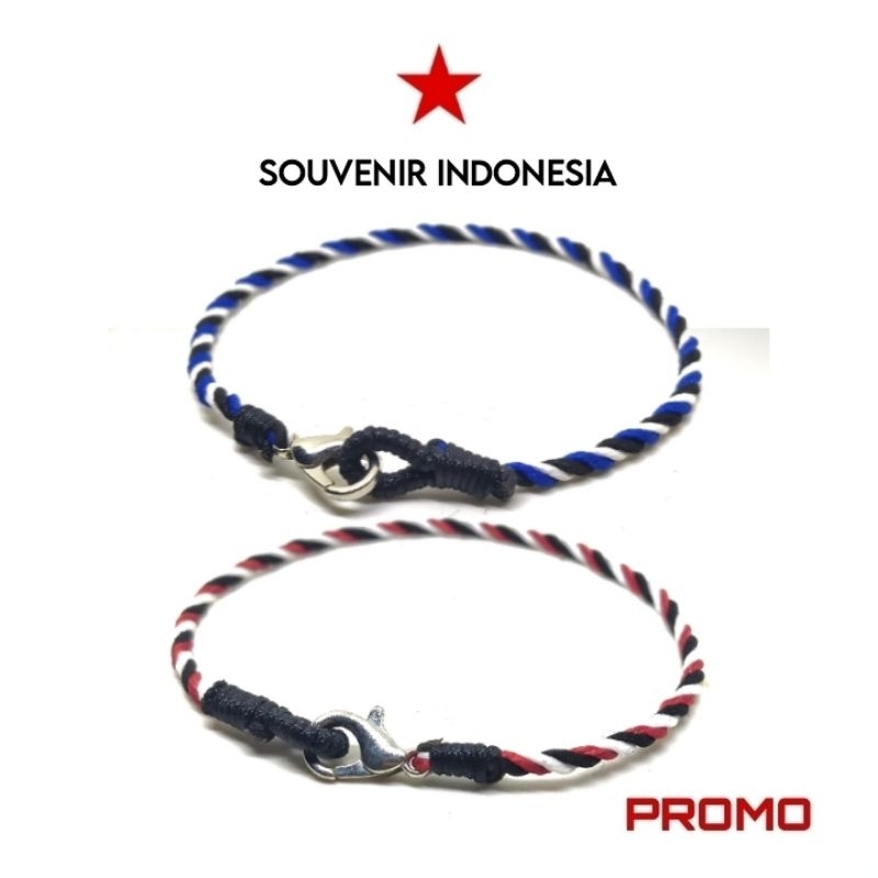 GELANG TRIDATU MERAH BIRU KAIT GELANG TRIDATU ORIGINAL BALI
