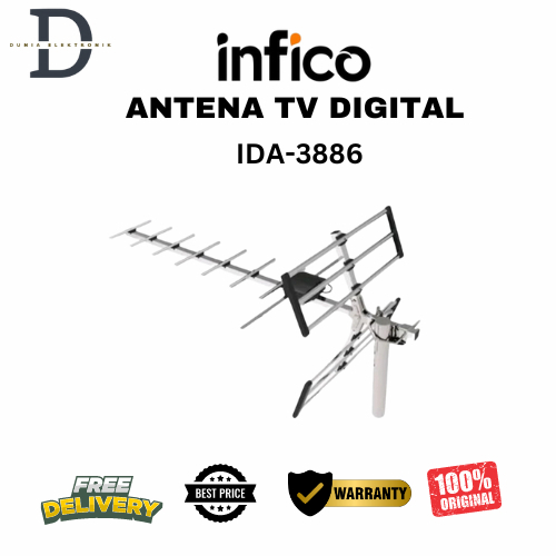 ANTENA TV DIGITAL INFICO - IDA 3886