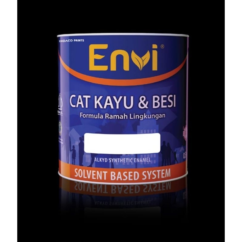 CAT MINYAK KAYU DAN BESI ENVI