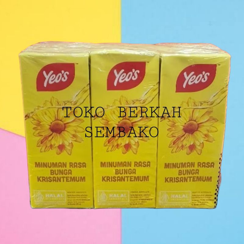 

(PACK) YEOS Chrysanthemum Tea Isi 6 KOTAK