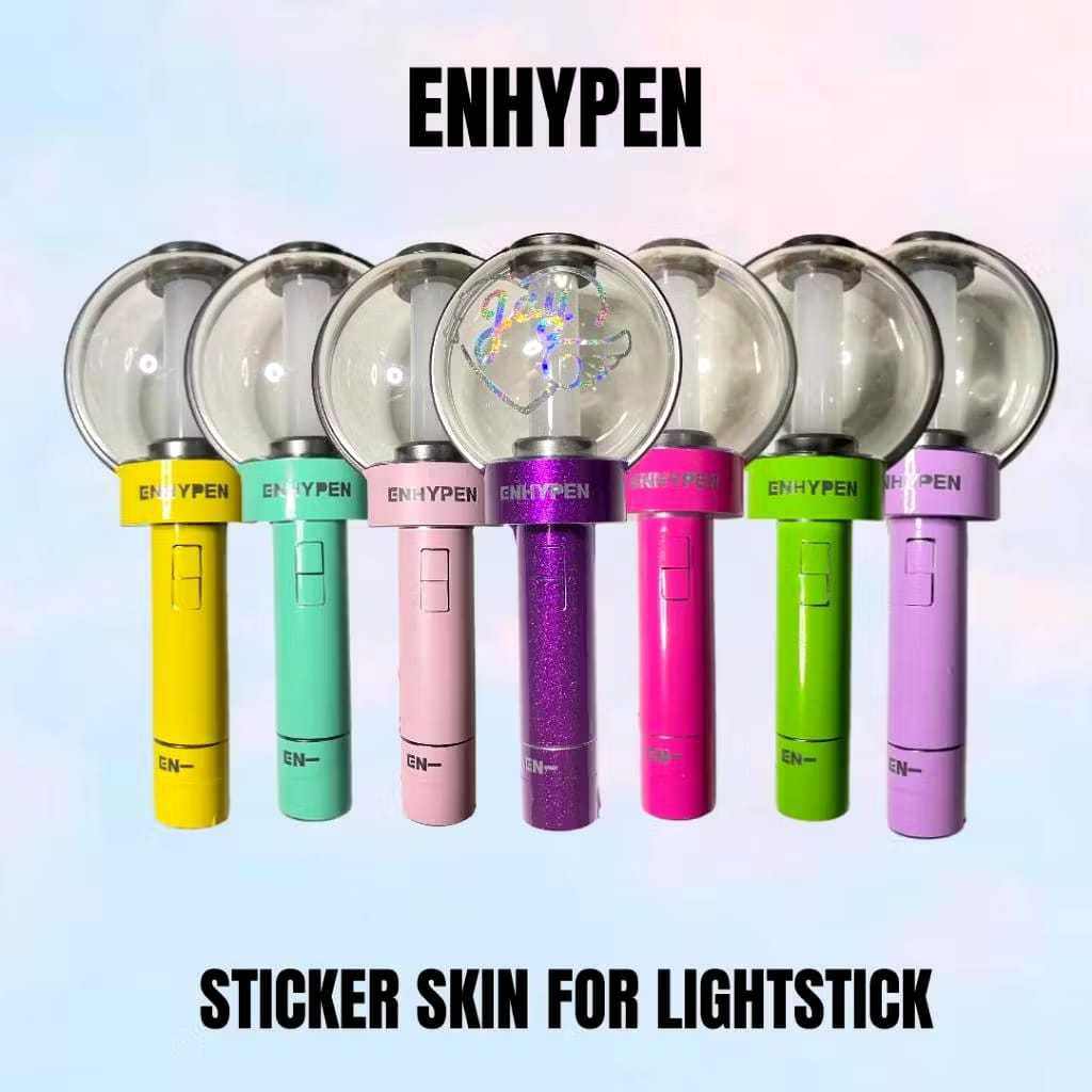 

Skin Sticker Light Stick Enhypen | Sticker saja bukan light stick