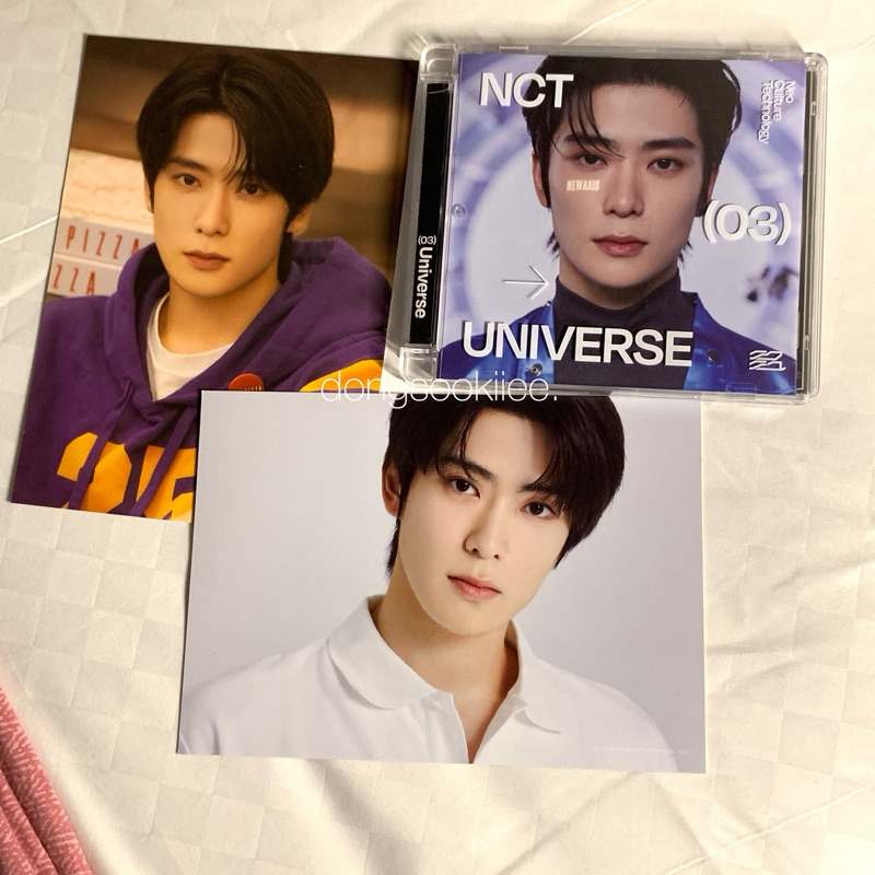 postcard jaehyun + free jawel case (universe)