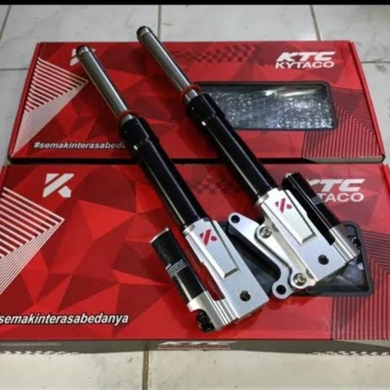 shock depan ktc kyta plus kaliper rcb Mio Fino Fazio