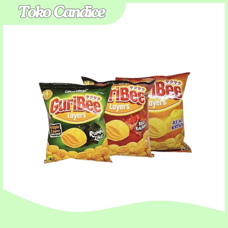 

Guribee 65 Gr Varian BBQ Balado/Rumput Laut/Keju Krispi (1 Pcs)