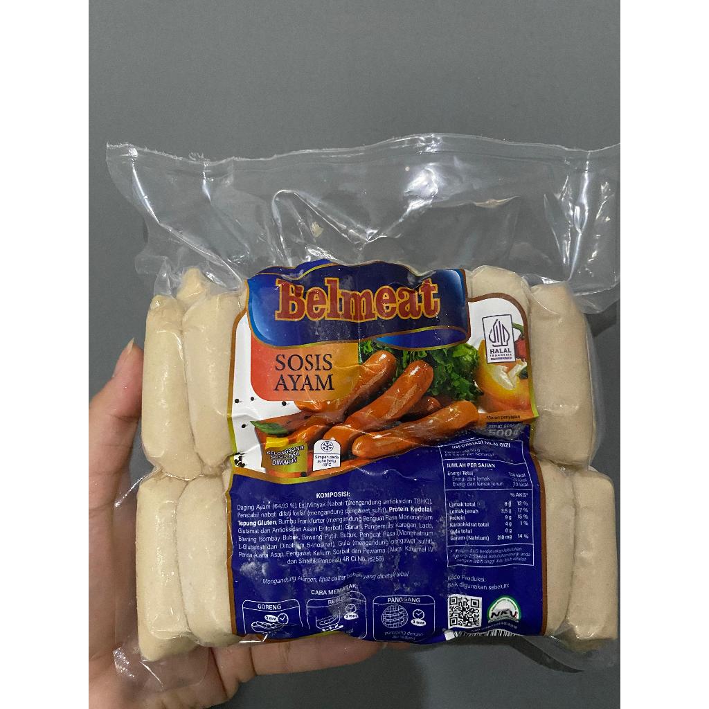 

Belmeat Sosis Ayam Cocktail / Chicken Cocktail (20bj) 500 Gram
