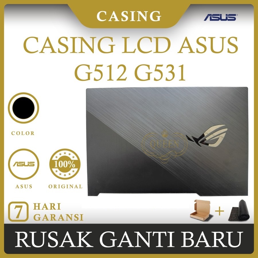CASING COVER LCD LAPTOP ASUS ROG Strix G512 G531 ORIGNAL