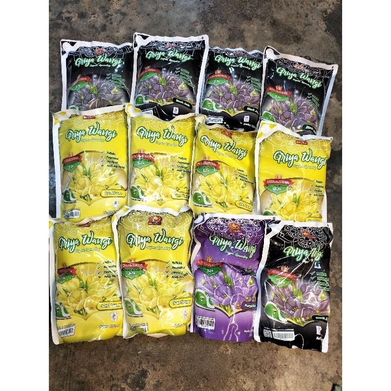 Griya Wangi Parfum laundry pouch 1Liter