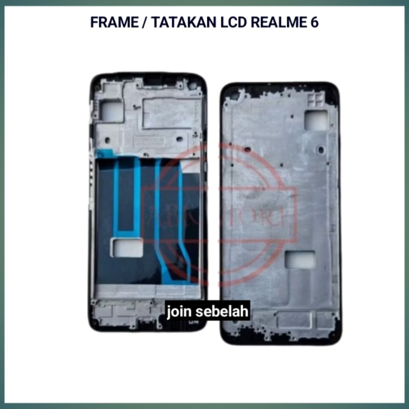 FRAME TULANG TATAKAN LCD REALME 6