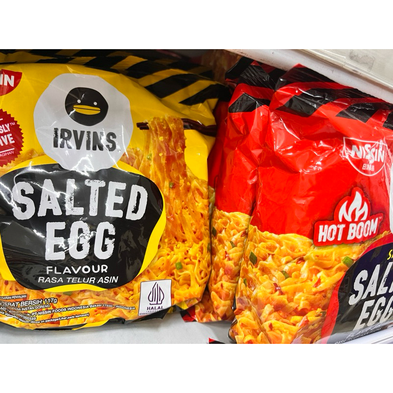 

[READY] Nissin Irvins Salted Egg Noodle | Mie Goreng Best Wok