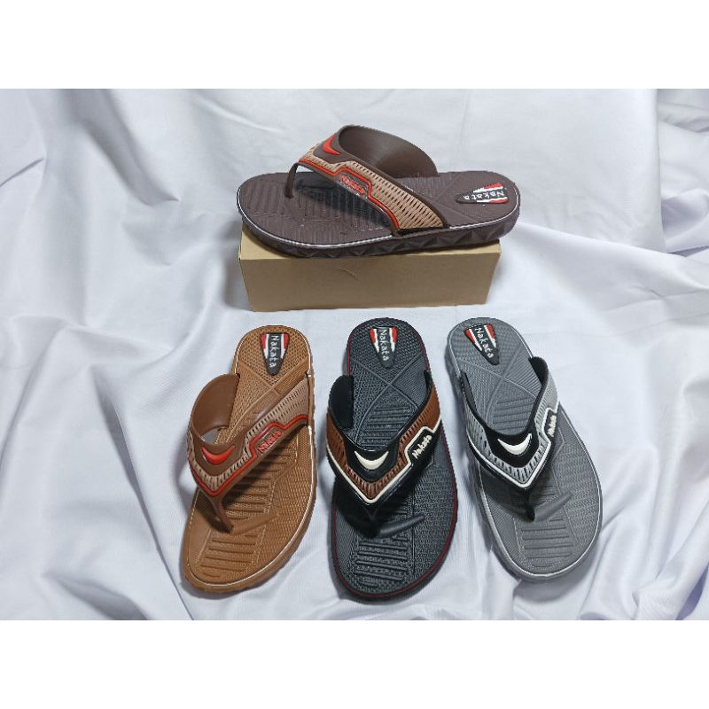 Sandal Jepit Karet Nakata, Sandal Jepit Pria Karet Nakata, Sandal Pria Jepit Karet Jelly,