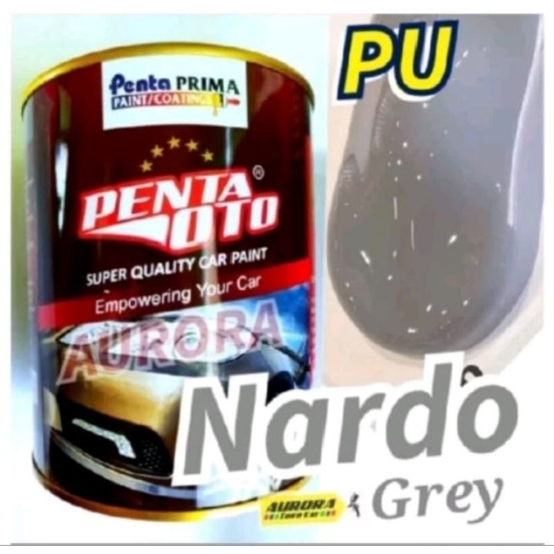 Cat Nardo Grey PU/Cat Penta Oto Nardo Grey Abu Abu Solid