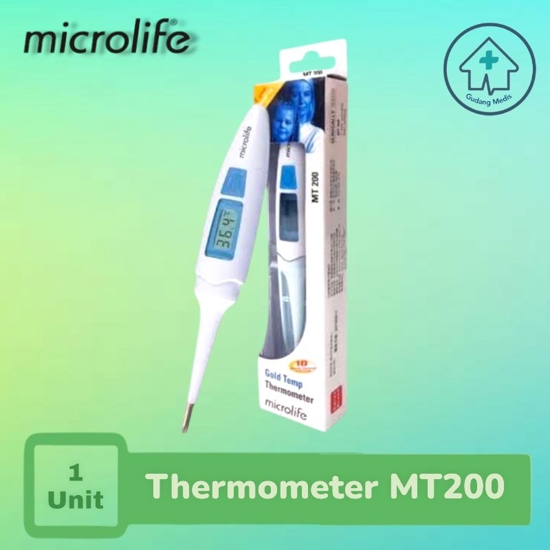 Thermometer Digital Microlife MT 200  Termometer Ketiak  Microlife