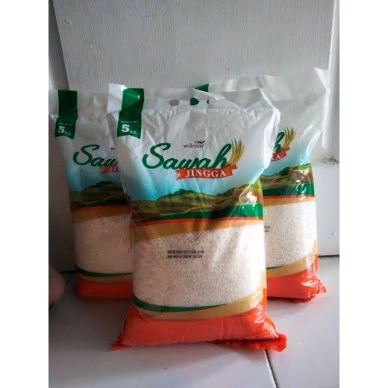 

Beras Sawah Jingga 5kg instans solo