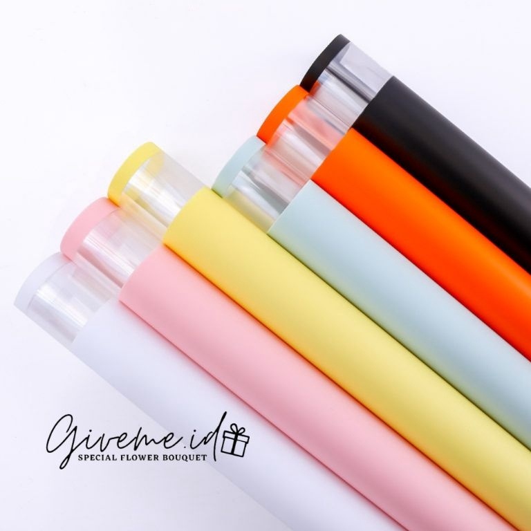 

Kejutan Favorit 2 LEMBAR CELLOPHANE FRAME WARNA CELLOPHANE TRANSPARAN KERTAS FLORIST BUKET