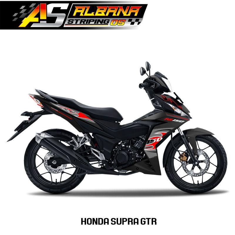 STRIPING SUPRA GTR 150 TRANSPARAN/HONDA WINNER150/STICKER GTR/GTR 150/SUPRA GTR 150 TRANSPARAN UV ED