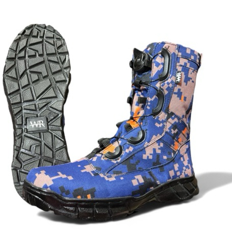 sepatu pdl loreng airud WR bahan kanvas