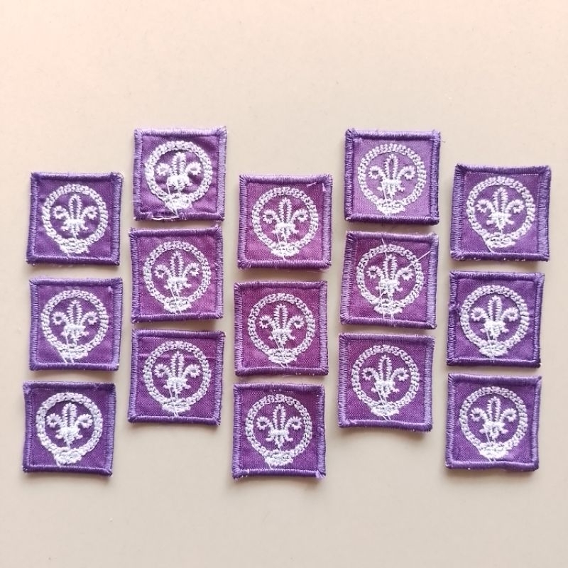 Bet Boiskot Kotak Pramuka Ungu ( Pak 10 Pcs ) [ Original ]