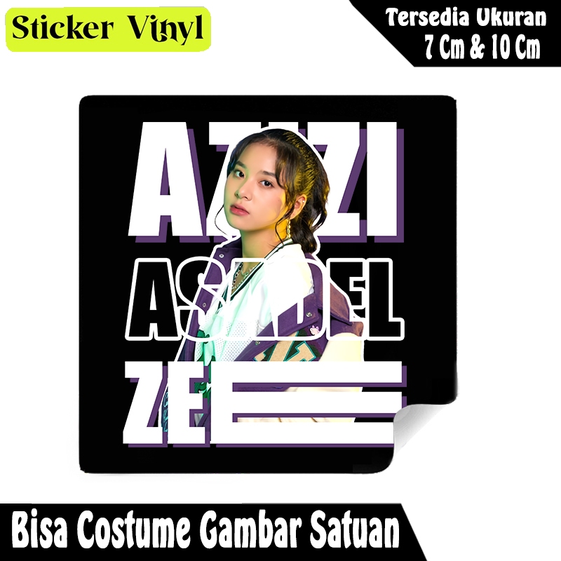 

Stiker Sticker Azizi Asadel Zee JKT48 Fly High Bahan Vinyl Anti Air