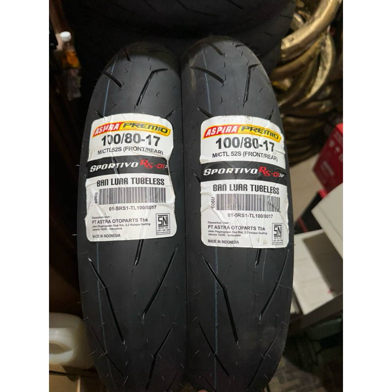 ASPIRA PREMIO RS01 100/80-17