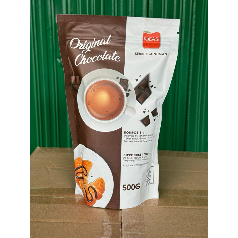

bubuk minuman rasa chocolate 500gr