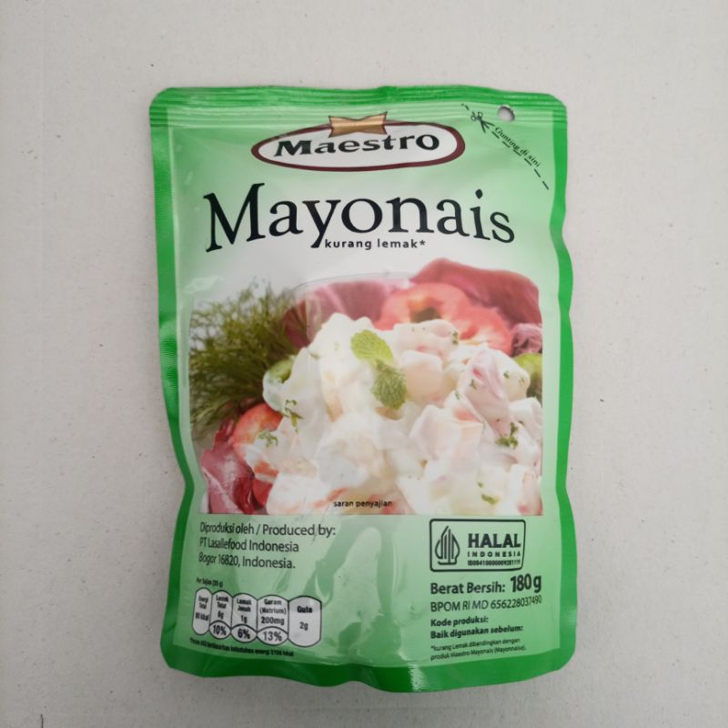 

Mayonais Maestro 180 gram