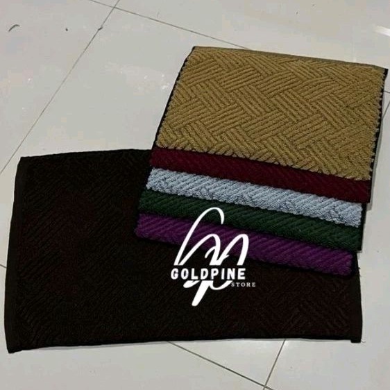 KESET HANDUK POLOS 4x6 KESET BAGUS TEBAL  KESET KAKI HANDUK  EL