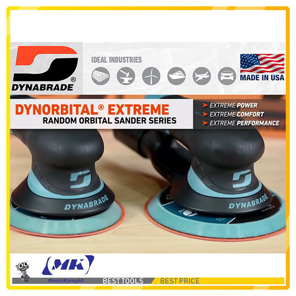 Dynabrade Dynorbital Extreme Mesin Amplas Angin Orbital Sander Pneumatic