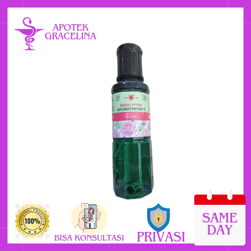 MINYAK  KAYU PUTIH AROMATHERAPY ROSE 60 ML