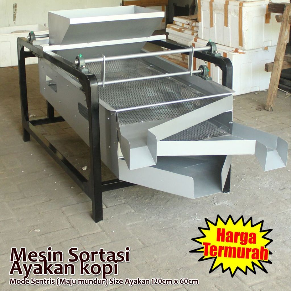 Mesin Sortasi kopi / Ayakan kopi