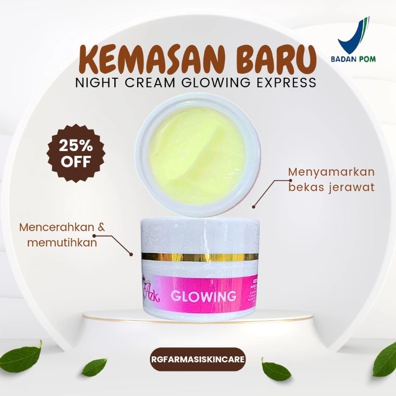 CREAM MALAM GLOWING EXPRESS