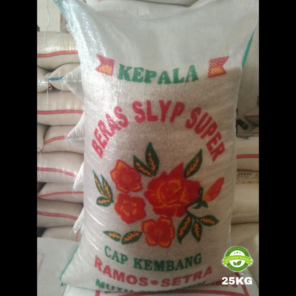 

Beras Cap Kembang Ramos Setra 25KG 25Liter