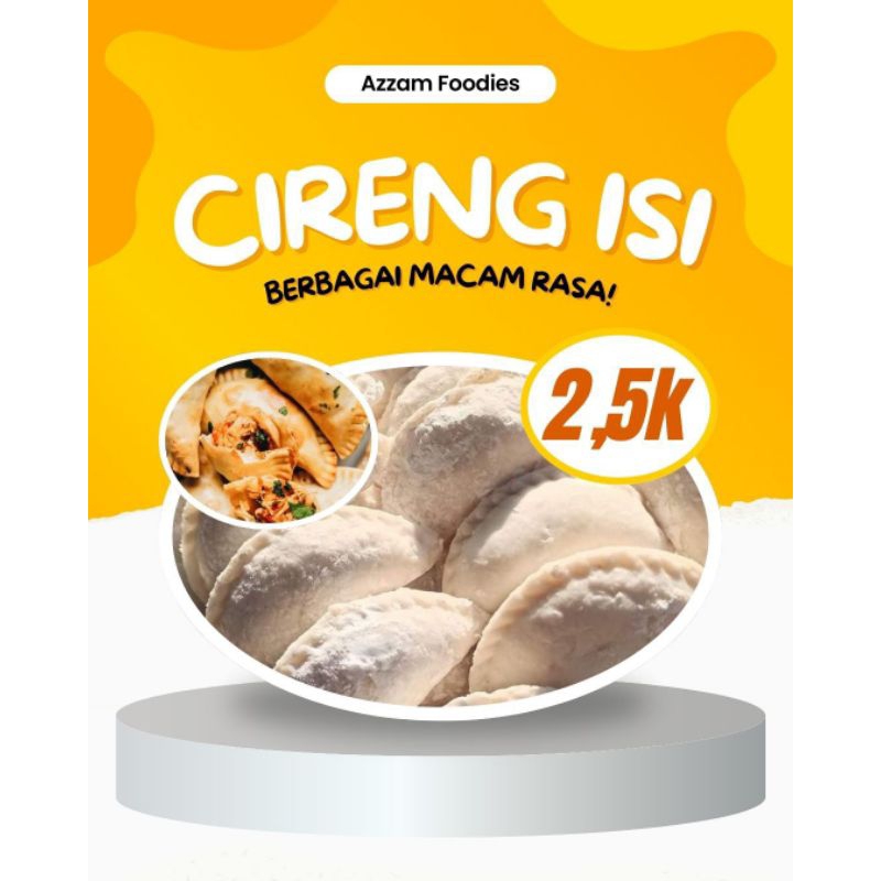 

CIRENG ISI HOME MADE DENGAN BERBAGAI VARIAN RASA