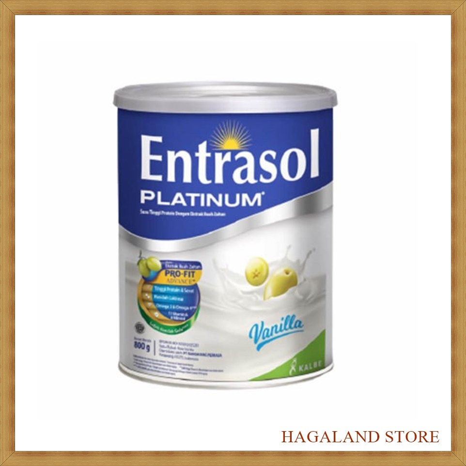 

Entrasol Platinum Vanila Vanilla Kaleng 800 gram