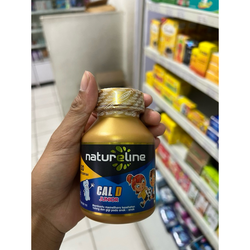 Natureline Cal D Junior/Vitamin Anak/Suplemen anak