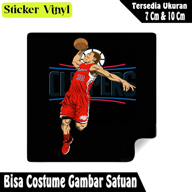 

Radit667 Stiker Sticker Pemain Basket Blake Griffin Clopers Bahan Vynil Tahan Air Bisa Custom Gambar