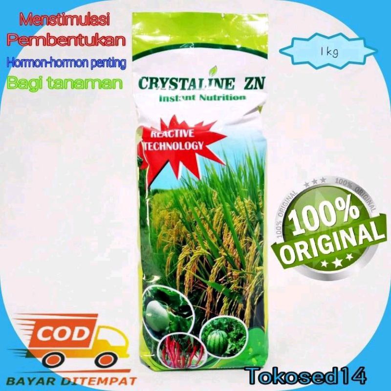 PUPUK INSTANSI NUTRISI CRYSTALINE ZN 1 KG