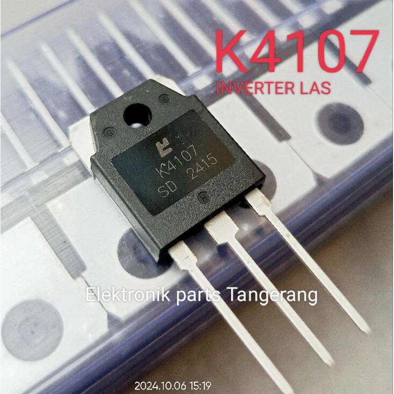 MOSFET K4107 UNTUK INVERTER LAS TOSHIBA K4107 TRANSISTOR K4107 TRANSISTOR K4107 MOSFET K 4107