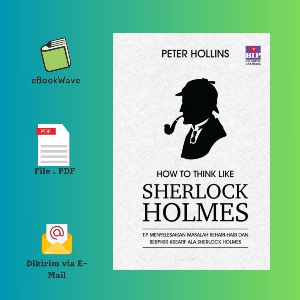 

How to Think like Sherlock Holmes Book BEST SELLER (Bahasa Indonesia)