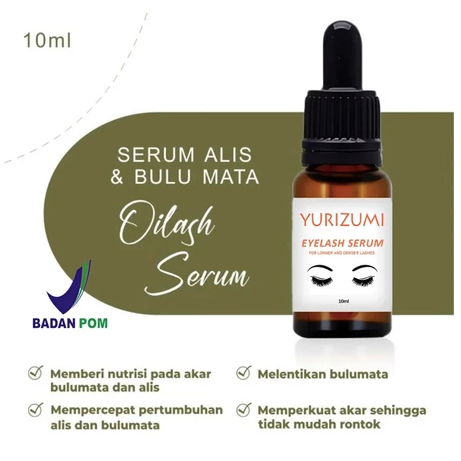 ❤ERIKA❤  OIL LASH | Serum Penumbuh, Pemanjang, dan Penebal Alis dan Bulu Mata OILASH OIL LASH | Seru