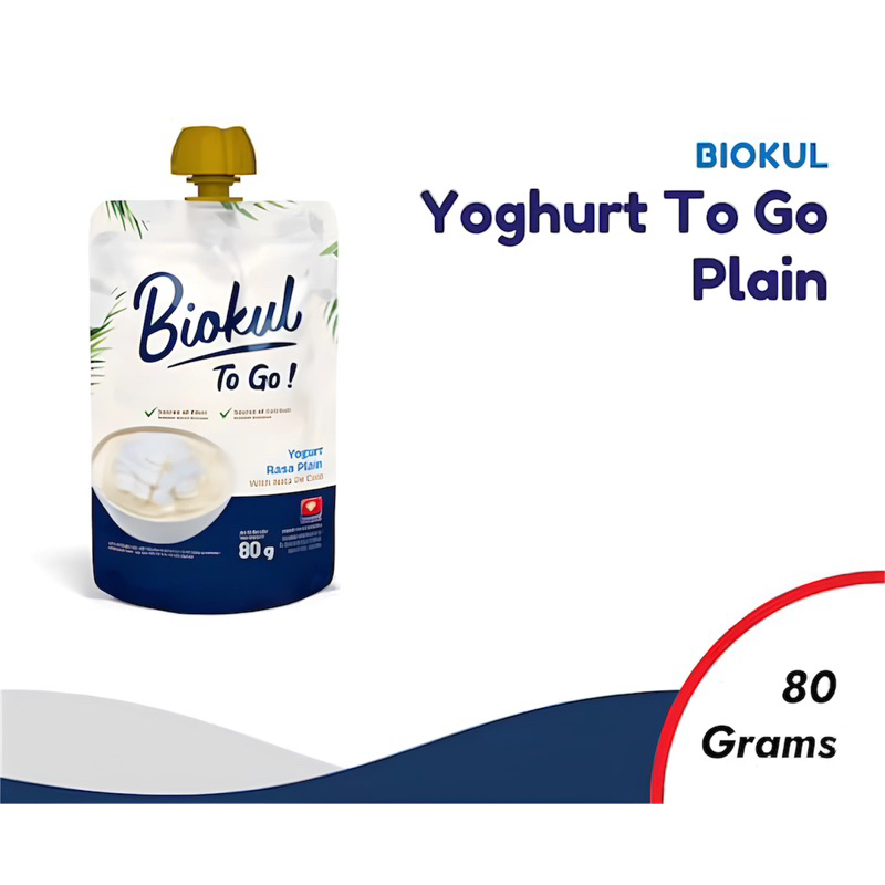 

Yogurt Biokul To Go 80Gr With Nata De Coco