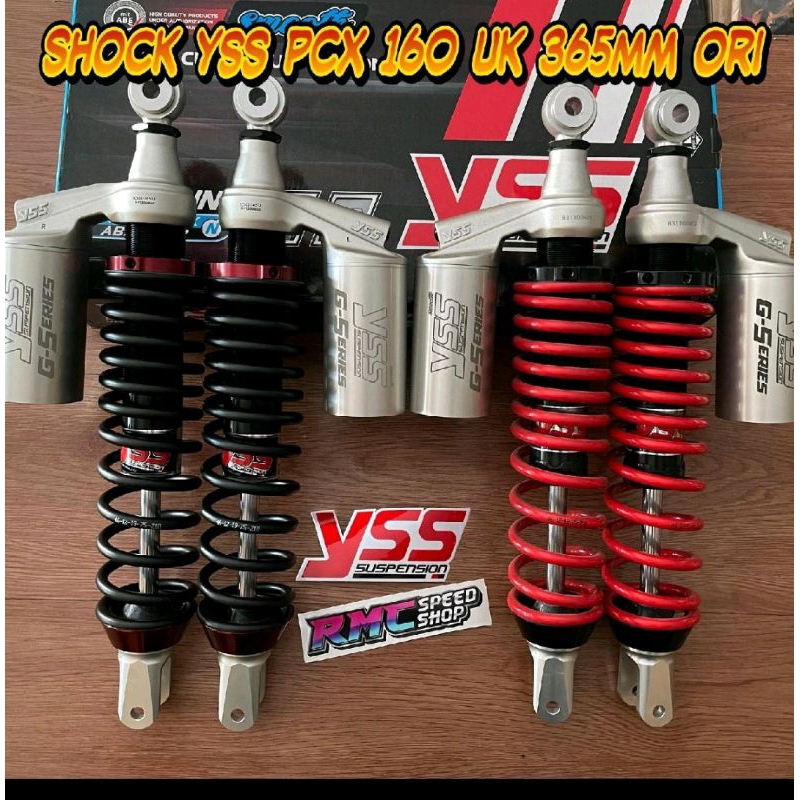 Shock Yss Gseries pcx 160 ukuran 365mm ori thailand / Shock yss G series pcx 160 original thailand